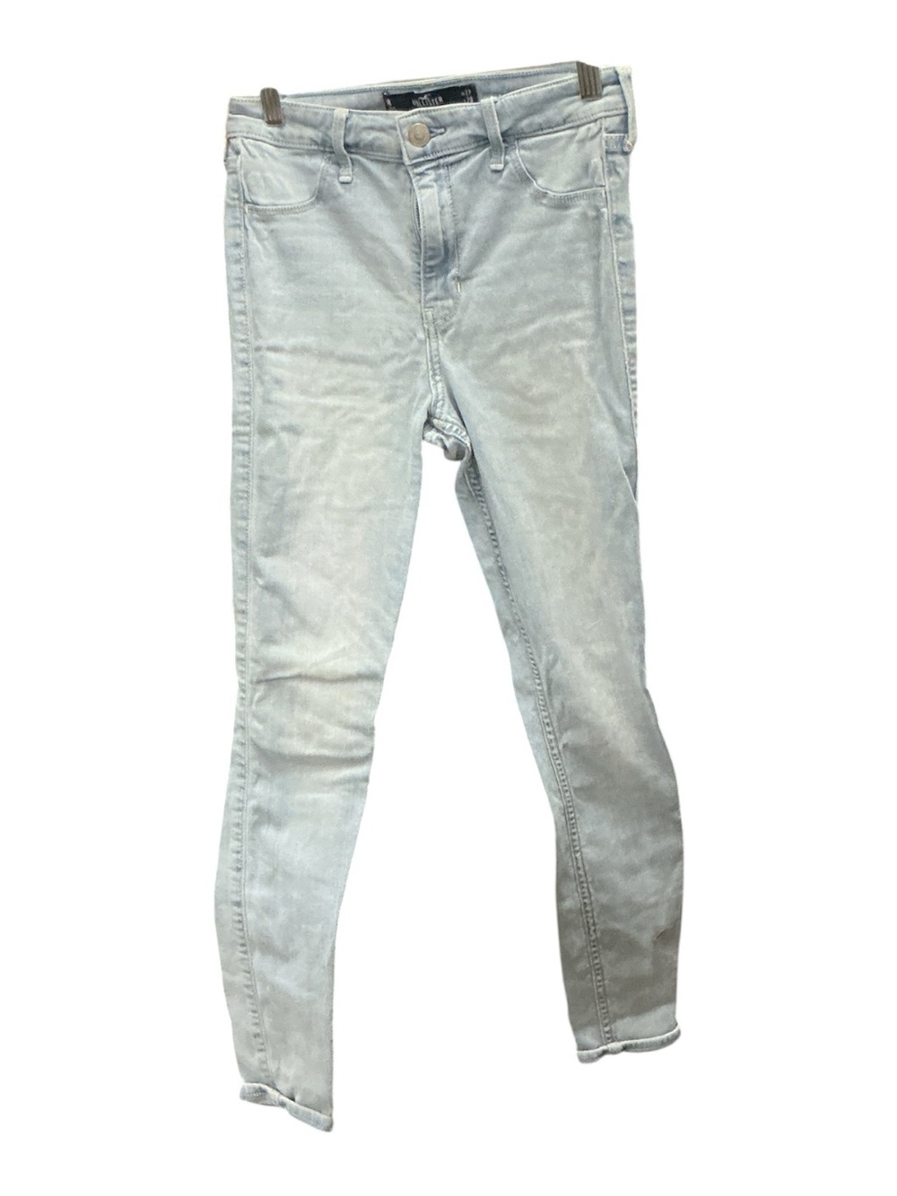Hollister Women's Skinny Jeans in Light Blue Wash
